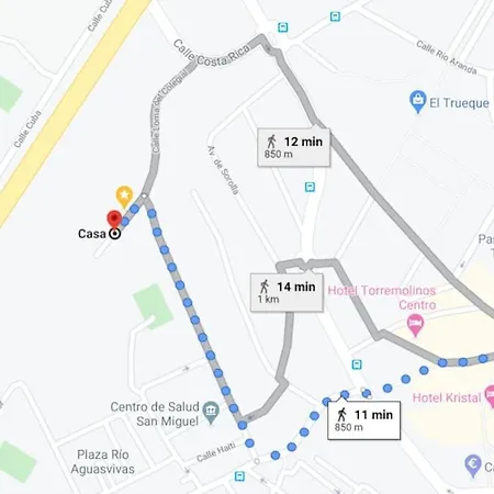 Апартаменти Apto 5 Minutos Centro Parking Privado Торремолінос