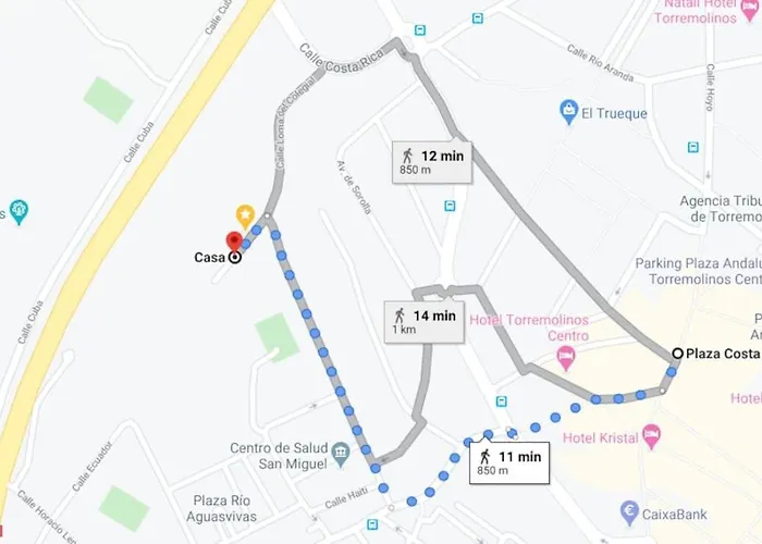 Апартаменты Apto 5 Minutos Centro Piscina Parking Торремолинос